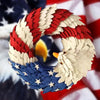 Handmade American Eagle Patriot Wreath