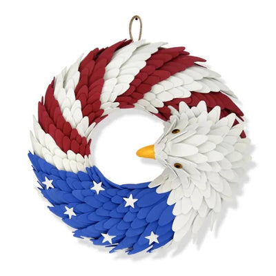 Handmade American Eagle Patriot Wreath
