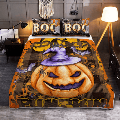 Pumpkin Boo Boo Halloween Quilt