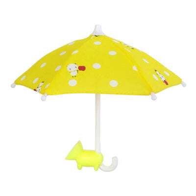 Cute Mobile Phone Holder with Sun Umbrella - Buy 2 Free Shipping