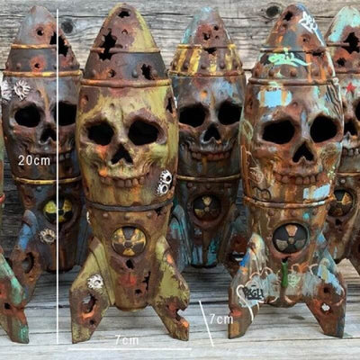 The Skull Bomb - Small Nuclear Warhead Decor