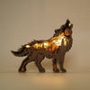 Wolf Carving Handcraft Gift