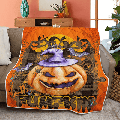 Pumpkin Boo Boo Halloween Quilt