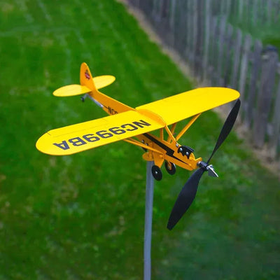 Piper J3 Cub Airplane Weathervane - Gifts for Flight Lovers