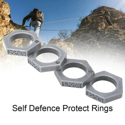 Hard Self Defense Rings