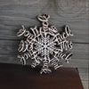 Funny Snowflake Christmas Ornament