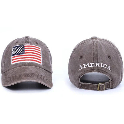 American Flag Baseball Cap USA Flag Trucker Hat