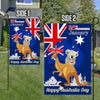 Happy Australia Day 26th January Flag