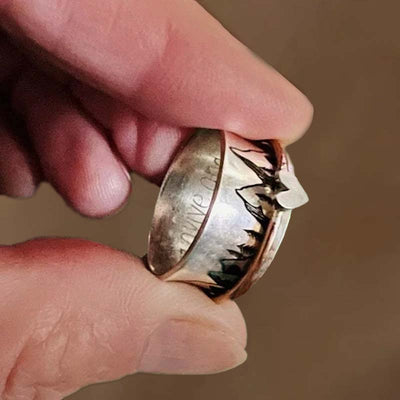 Save 50% OFF Keep Climbing Silver Spinner Ring💝