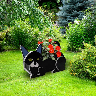 Black Cat Planter AP071
