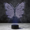 Butterfly 3D Illusion Lamp
