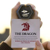 Be Bold Be Strong Be Confident Dragon Adjustable Ring