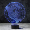 Globe 3D Illusion Lamp
