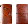 I Will Always Love You - Engraved Leather Journal Notebook