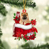 Chow Chow In Gift Bag Christmas Ornament GB028