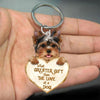 What Greater Gift Than The Love Of A Dog Acrylic Keychain
