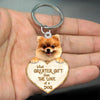 Pomeranian What Greater Gift Than The Love Of A Dog Acrylic Keychain GG015