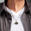 Cane Corso Sleeping Angel Stainless Steel Necklace SN052