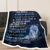 To My Son - From Mom - LionBlanket - A333 - Premium Blanket