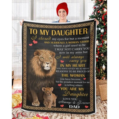 To My Daughter - From Dad - A383 - Premium Blanket