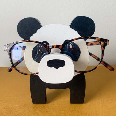 Handmade Glasses Stand Big Eyes Panda