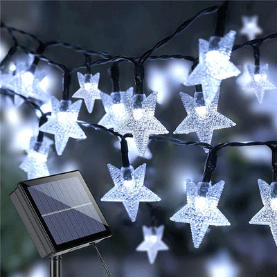 Solar Powered Led Outdoor String Lights