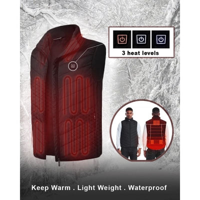 Unisex Warming Heated Vest