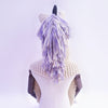 Crochet Unicorn Hooded Scarf