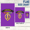 Purple Heart Flag Vietnam Veteran National Purple Heart Day Flag