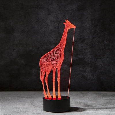 Giraffe 3D Illusion Lamp